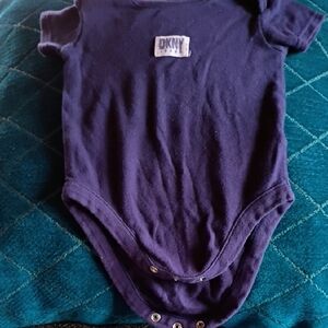 DKNY Navy Blue Kids Bodysuit
